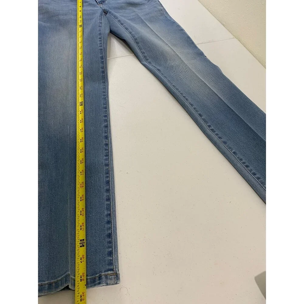 St. John’s Bay Women’s Straight Leg Jeans Size 2S Blue Stretch Denim - Picture 9 of 13